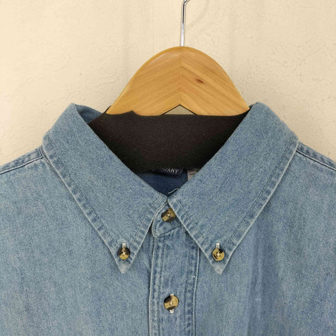 ポートアンドカンパニー PORT and COMPANY OLD シャンブレー BDシャツ メンズ import:XL