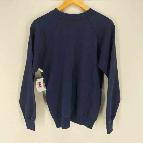 ヘインズ Hanes MADE IN USA カレッジロゴプリントラグランスウェット メンズ L