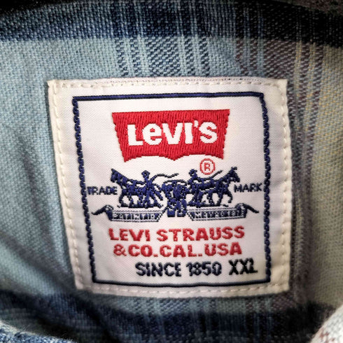 リーバイス Levis チェック BDシャツ メンズ import:XXL