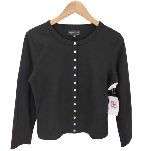 アニエスベー agnes b. PARIS Pressions Cardigan プレッションカーディガン レディース 2