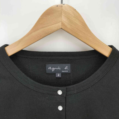 アニエスベー agnes b. PARIS Pressions Cardigan プレッションカーディガン レディース 2
