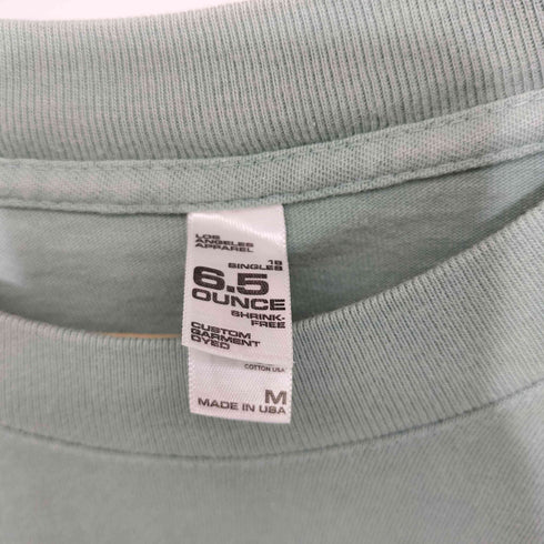 ロサンゼルスアパレル Los Angeles Apparel 6.5OUNCE クルーネック S/S Tシャツ メンズ import:M