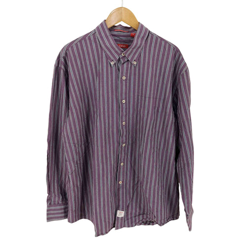 アイゾッド IZOD ストライプ BDシャツ メンズ import:XL
