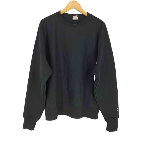 チャンピオン Champion 単色 青タグ REVERSE WEAVE リバースウィーブ スウェット メンズ L