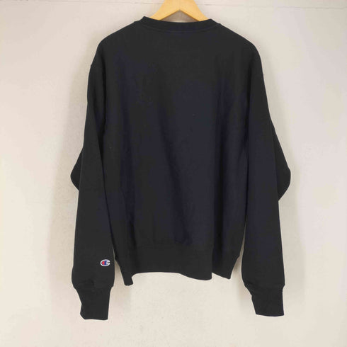 チャンピオン Champion 単色 青タグ REVERSE WEAVE リバースウィーブ スウェット メンズ L