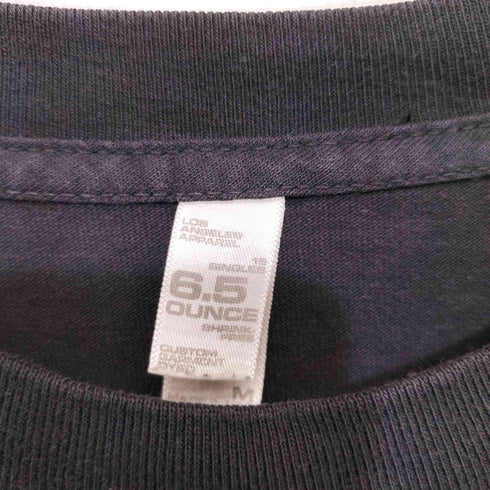 ロサンゼルスアパレル Los Angeles Apparel 6.5OUNCE クルーネック S/S Tシャツ メンズ import:M