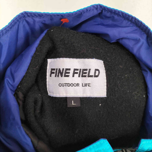 FINE FIELD スタンドカラー中綿ジャケット メンズ L
