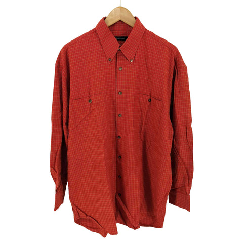 Windsor Lake グラフチェック BDシャツ メンズ import:L