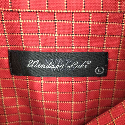 Windsor Lake グラフチェック BDシャツ メンズ import:L