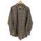 キャメル CAMEL チェック BDシャツ メンズ import:XXL