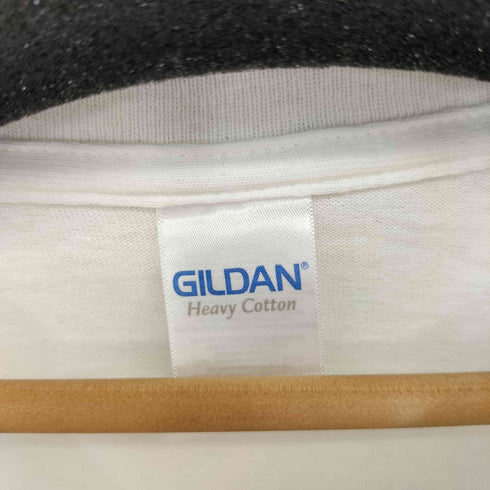 ギルダン GILDAN 両面プリントクルーネック半袖バンドTシャツ メンズ L
