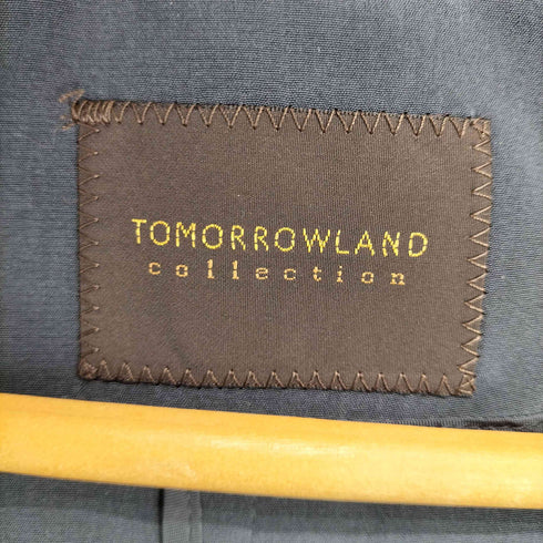 トゥモローランドコレクション TOMORROWLAND collection フロントフック ノーカラードレープジャケット レディース US:36