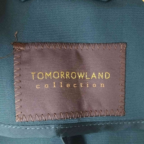 トゥモローランドコレクション TOMORROWLAND collection フロントフック ノーカラードレープジャケット レディース US:38