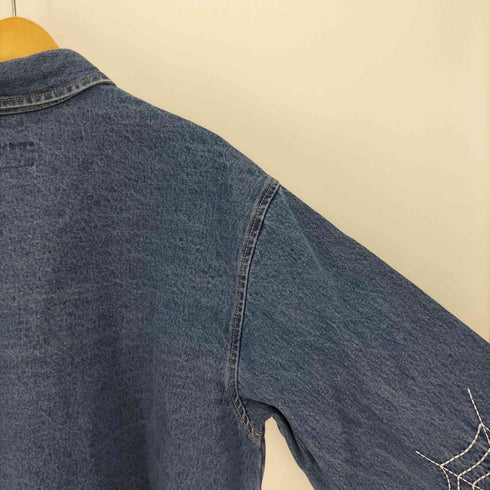 マハグリッド mahagrid WEB DENIM SHIRT JACKET ウェブ デニム シャツ ジャケット 韓国 メンズ import:L