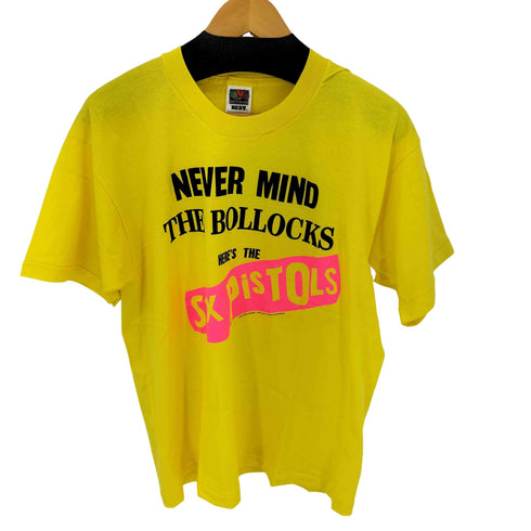 フルーツオブザルーム FRUIT OF THE LOOM 96年製 シングルステッチ 両面プリントクルーネック半袖バンドTシャツ メンズ L