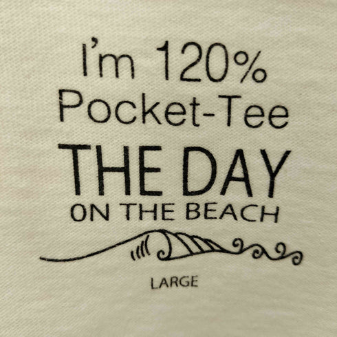 ザデイオンザビーチ THE DAY ON THE BEACH OLIE POCKET Tシャツ ポケットTシャツ レディース JPN:L
