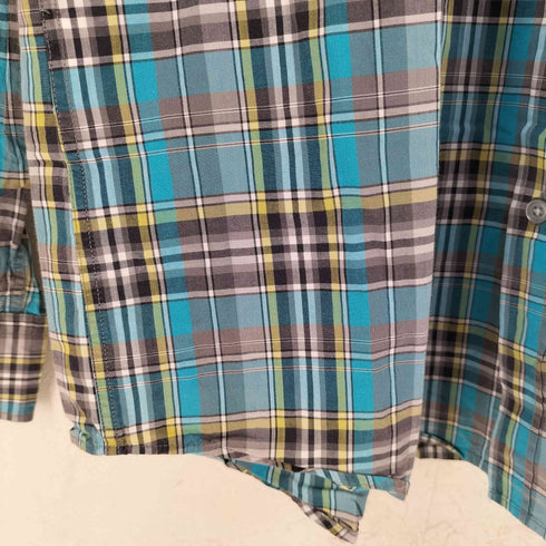 ヒューゴボス HUGO BOSS SLIM FIT チェック シャツ メンズ import:XL