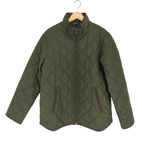 エーグル AIGLE コーデュロイ キルティングジャケット メンズ XL