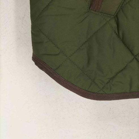 エーグル AIGLE コーデュロイ キルティングジャケット メンズ XL