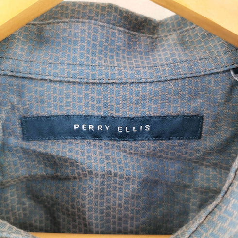 ペリーエリス PERRY ELLIS 比翼 シャツ メンズ import:XL