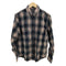 アバクロンビーアンドフィッチ Abercrombie & Fitch 両胸フラップ チェック フランネルシャツ メンズ import:M