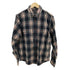 アバクロンビーアンドフィッチ Abercrombie & Fitch 両胸フラップ チェック フランネルシャツ メンズ import:M