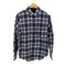 アバクロンビーアンドフィッチ Abercrombie & Fitch 両胸フラップ チェック フランネルシャツ メンズ import:M