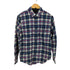 アバクロンビーアンドフィッチ Abercrombie & Fitch 両胸フラップ チェック フランネルシャツ メンズ import:M