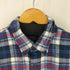 アバクロンビーアンドフィッチ Abercrombie & Fitch 両胸フラップ チェック フランネルシャツ メンズ import:M