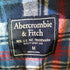 アバクロンビーアンドフィッチ Abercrombie & Fitch 両胸フラップ チェック フランネルシャツ メンズ import:M