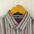 Alain Passeur ストライプ BDシャツ メンズ import:L