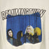 メゾンプリンス mason prince REMIMNGTURN ビッグ シルエット ヴィンテージ加工 オマージュ プリント ロック Tシャツ 韓国 メンズ 2