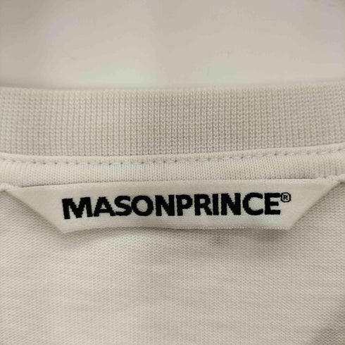 メゾンプリンス mason prince REMIMNGTURN ビッグ シルエット ヴィンテージ加工 オマージュ プリント ロック Tシャツ 韓国 メンズ 2