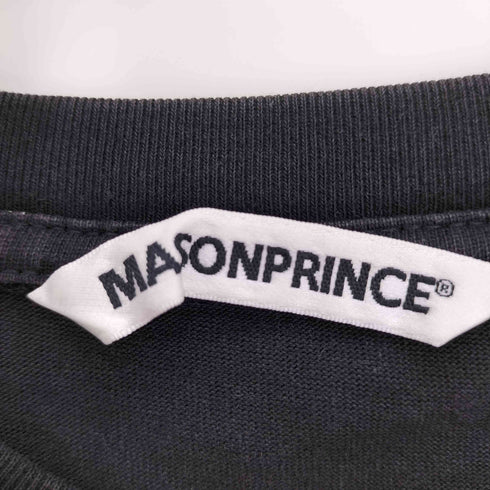 メゾンプリンス mason prince オーバーサイズ カレッジ 刺繍ロゴ Tシャツ 韓国 メンズ 2