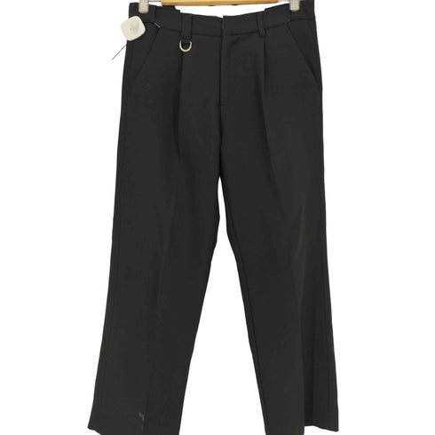 メゾンプリンス mason prince Dカン リング 1タック ワイドシルエット スラックス パンツ メンズ 01