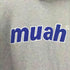 エージェム Agem muahmuah SIGNATURE COMBI LOGO HOODIE シグネチャーコンビ ロゴ プルオーバーパーカー メンズ F