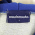 エージェム Agem muahmuah SIGNATURE COMBI LOGO HOODIE シグネチャーコンビ ロゴ プルオーバーパーカー メンズ F