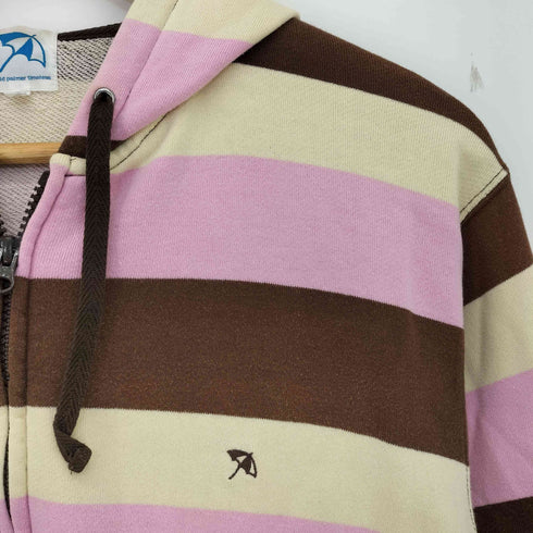 アーノルドパーマー Arnold Palmer ボーダー ジップパーカー メンズ JPN:3