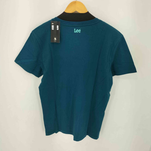 リー Lee Regular fit ロゴプリントクルーネック半袖Tシャツ メンズ M