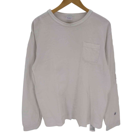 チャンピオン Champion T1011 ポケット付き ロングスリーブ Tシャツ メンズ import:L
