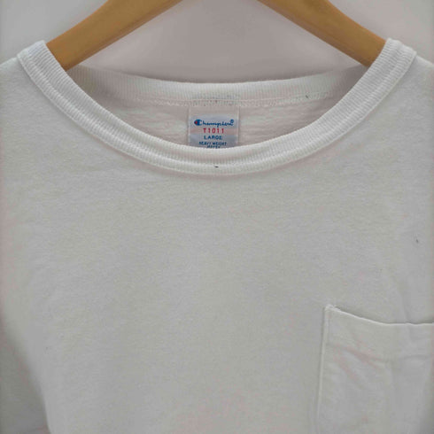 チャンピオン Champion T1011 ポケット付き ロングスリーブ Tシャツ メンズ import:L