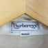 バーバリーズ BURBERRYS フロントロゴ刺繍 リネンポロシャツ メンズ import:M