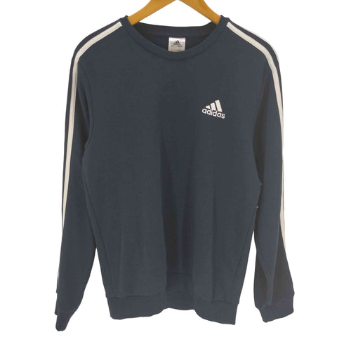 アディダス adidas Essentials French Terry 3-Stripes Sweatshirt メンズ import:M