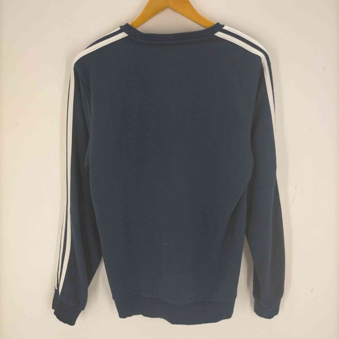 アディダス adidas Essentials French Terry 3-Stripes Sweatshirt メンズ import:M