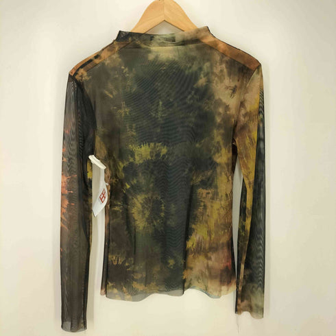 ザラ ZARA タイダイ シアー トップス レディース import:L