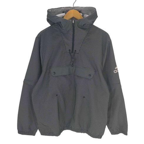 アディダス adidas グラフチェックアノラックパーカー レディース import:M