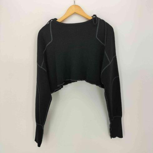 ビームスボーイ BEAMS BOY 22AW ミリタリーショートプルオーバーニット レディース