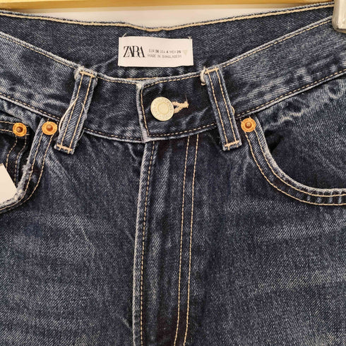 ザラ ZARA ストレートデニム レディース EUR:36