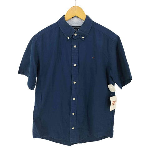 トミーヒルフィガー TOMMY HILFIGER S/S BDシャツ メンズ import:XL