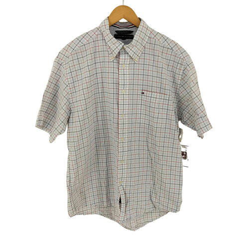 トミーヒルフィガー TOMMY HILFIGER チェック S/S BDシャツ メンズ import:L